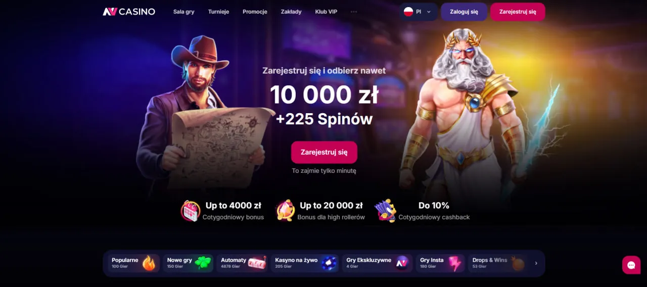 Zdjęcie poglądowe kasyna NV Casino