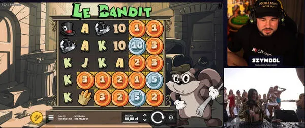 Szymool wygrał dużo pieniędzy w le bandit
